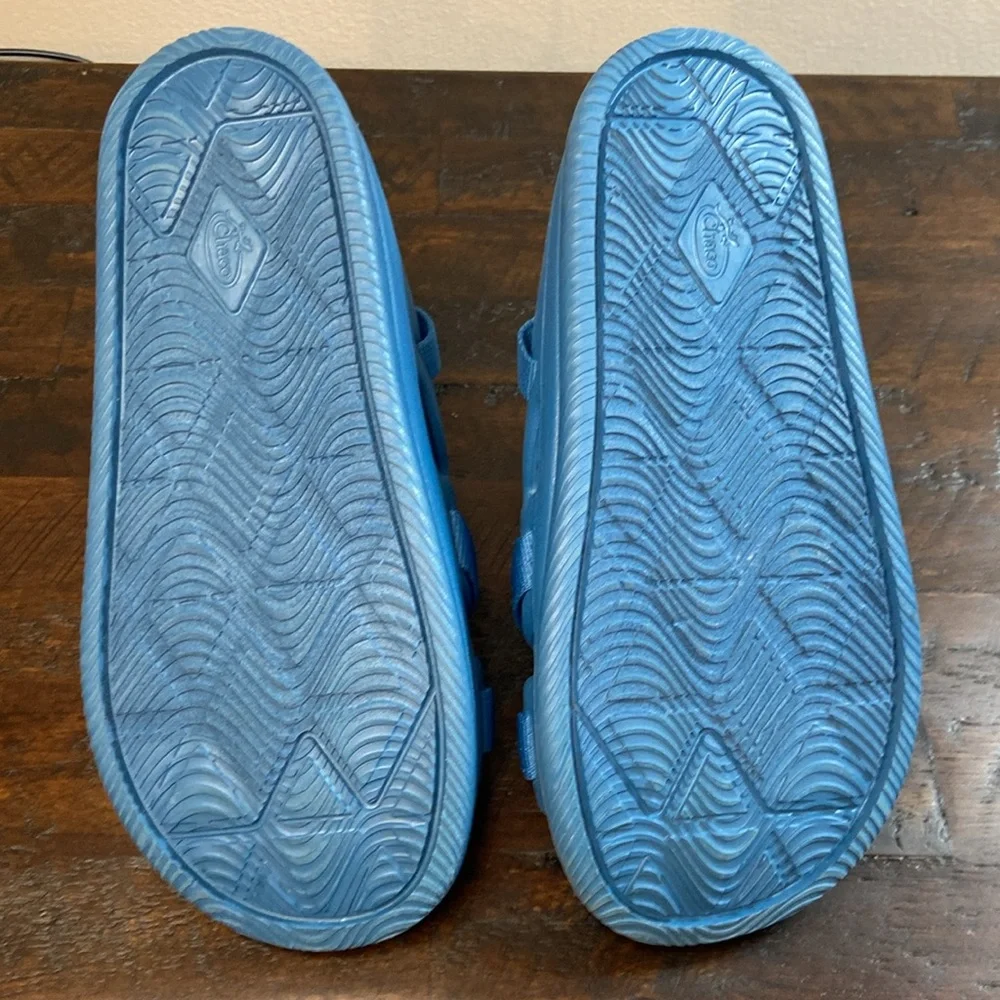 Chaco Chillos Sport Sandals Blue Kids Size 4